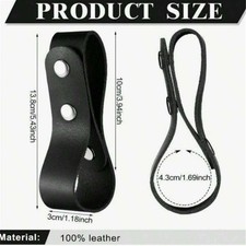 Leather-Made Premium Luxurious Sturdy Comfortable Leather Horse Whip Waist Strap