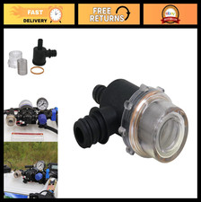 34" Inline Strainer - 140 Mesh, Easy Clean, Durable Water Filtration System