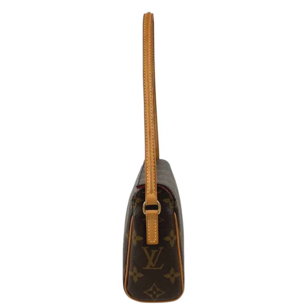 VUITTON バッグ  RECITAL Louis Vuitton Recital Shoulder Bag Brown Leather for sale online