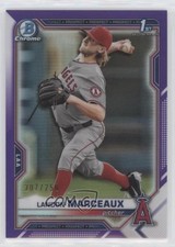 2021 Bowman Draft Chrome Purple Refractor 207/250 Landon Marceaux #BDC-115 0s23
