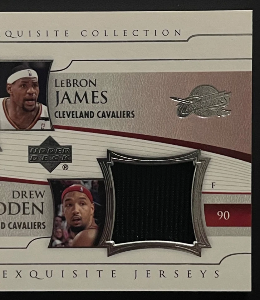 Camiseta deportiva UD Exquisite Lebron James Drew Gooden 2004 05 doble extra 10/10 Cavaliers Foto 3 de 4