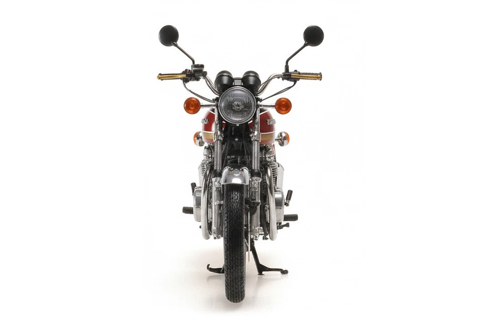 Minichamps 1:12 KAWASAKI 900 Z1 SUPER 4 ROJO Y MARRÓN 1972 Diecast - 122164104 Foto 2 de 2