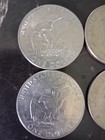 Eisenhower $1 Ike Dollar Lot of 4 Coins – 1972 & 1776-1976 Bicentennial — photo 7