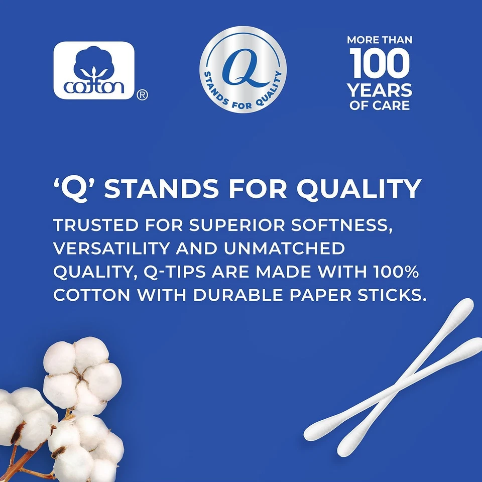 Q-tips Cotton Swabs, 1750 ct., 3 pk. - Image 4 of 4