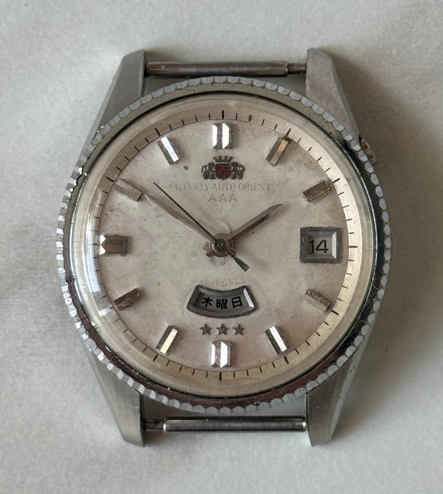 Serviced ORIENT Weekly Three Aces AAA Swimmer 25J… - image 3