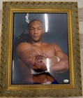George Foreman Signed Autographed Photo HOF 2003 PSA/DNA Authentic Framed