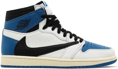 Size 13 - Jordan 1 Retro x Fragment Design x Travis Scott High Blue (2021)