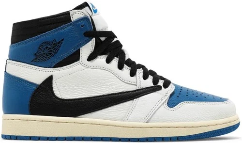Jordan 1 Retro x Fragment Design x Travis Scott High Blue