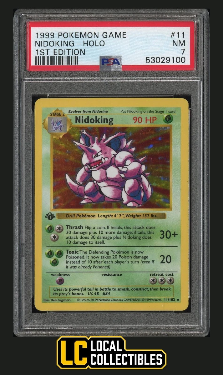 Pokémon TCG Professional Sports Authenticator (PSA) Base Set Grade