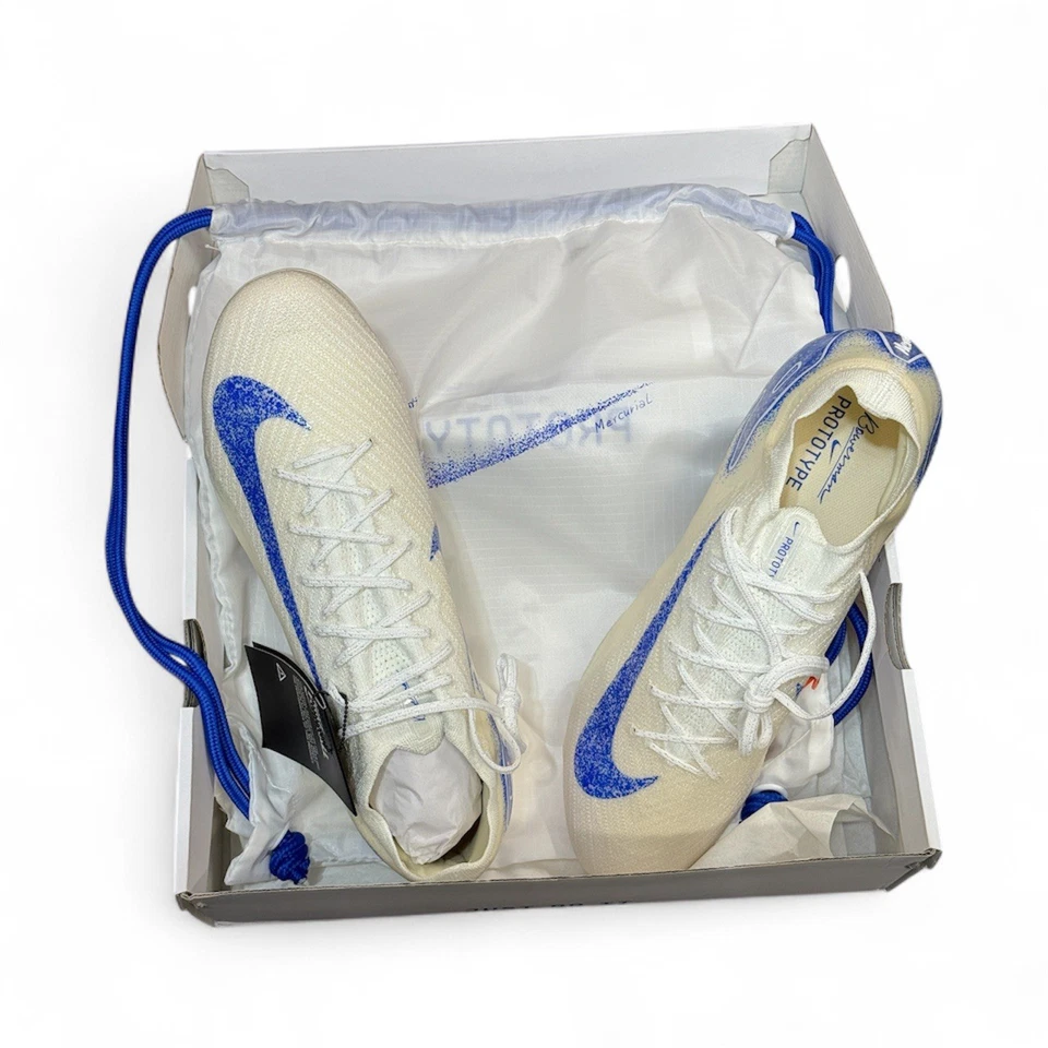 Nike Mercurial Vapor 16 Elite Blueprint FG белые/гоночные синие размер 11 м/12,5 Вт - Изображение 3 из 4