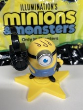 2026 Wendys X Minions Monsters James Kids Meal Toy Figure
