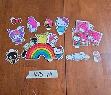 10 HELLO KITTY AND FRIENDS STICKERS K13 ST3