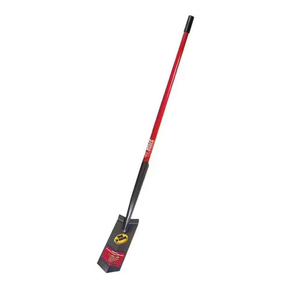 14-Gauge 4 In. Trench Shovel with Fiberglass Long Handle - Image 4 of 4