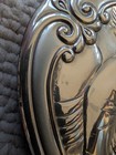 Madonna and Child Sterling Wall Plaque 7" x 5" 925 wooden back — photo 9