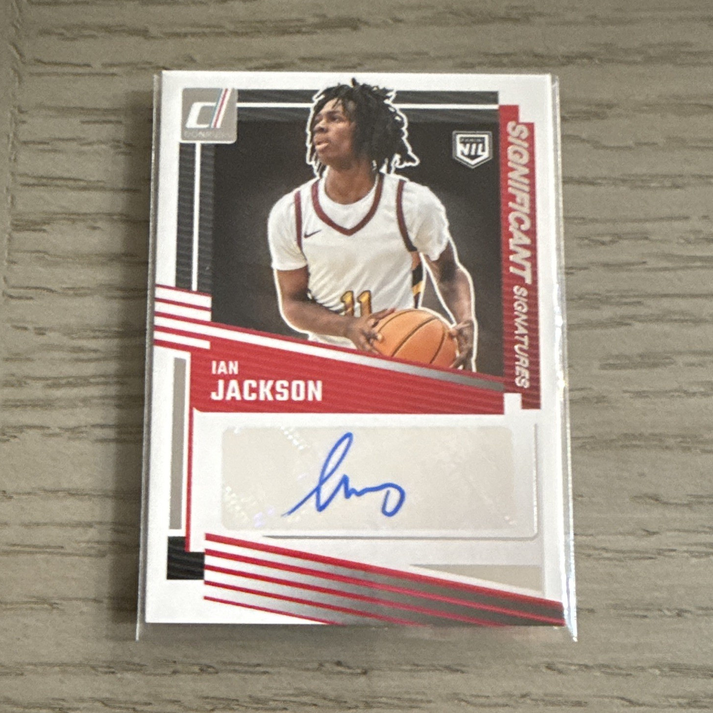 Panini Donruss 2025-26 Ian Jackson Significant Signatures Auto #SS-IAN NCAA