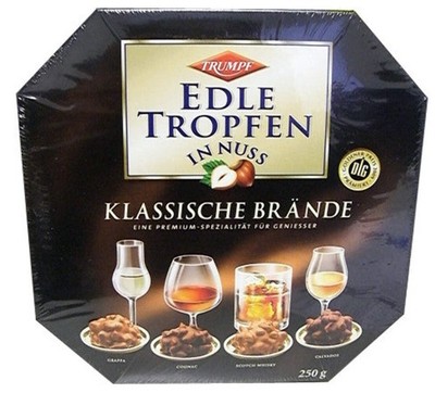 Trumpf Edle Tropfen Klassische Brande, 250g Brown Box