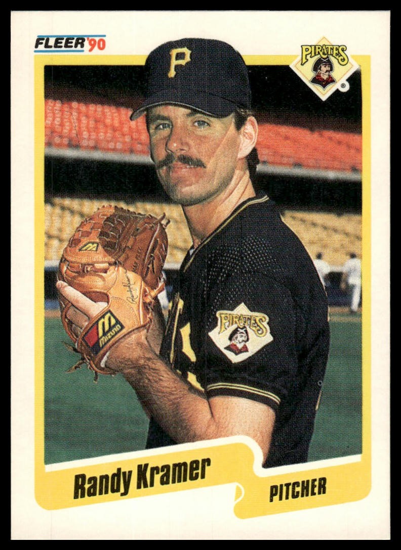 1990 Fleer #471 Randy Kramer Pirates