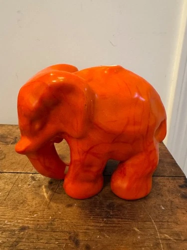 Fulper Stangl Pottery Lamp 1926 Elephant Art Pottery Artware for Rena Rosenthal