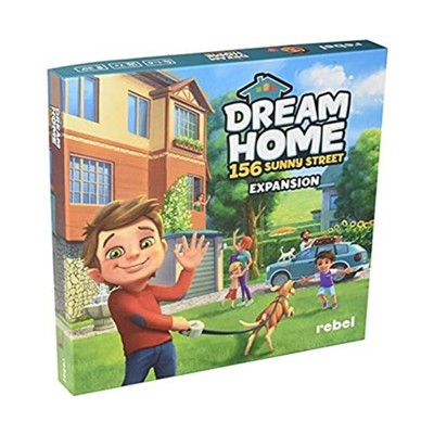 Asmodee Boardgame Dream Home - 156 Sunny Street Expansion Box SW (New)