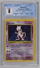 1999 Pokemon Base Set Mewtwo Holo CGC 8 #10/102