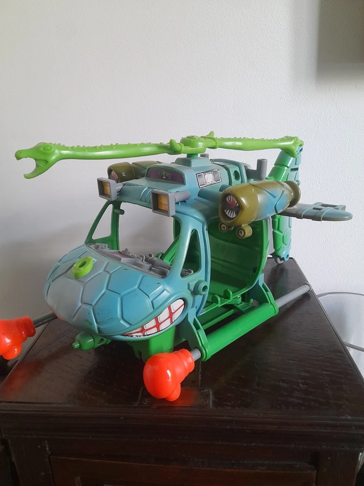 helicoptere tortue ninja mirage studio playmate tmnt années 90 - Photo 2/4