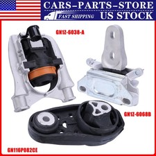 3X ENGINE MOUNTS TRANSMISSION MOUNT SET FOR FORD ECOSPORT 2018-2021 L3-1.0L NEW