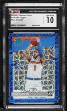 2020 Donruss Optic Rated Rookie Blue Velocity Prizm Obi Toppin #158 CGC 10 0v5p