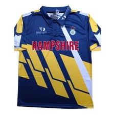 Camiseta Hampshire Retro Vintage Cricket Réplica Condado Fan Top Stock Reino Unido