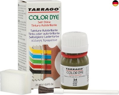 Lederfarbe Color für Naturleder, Synthetik und Textil | Lederfärbemittel 25 ml |