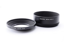 Contax Lens Metal Hood 4 / 55/86 Ring Excellent 5 Lens shade Z0648