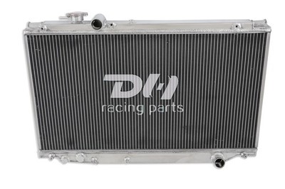 ALUMINUM Radiator Kühler FOR 1993-98 TOYOTA SUPRA JZA80 2JZ-GTE TURBO MANUAL MT