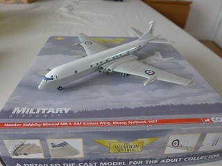 Corg AA35602 Hawker Siddeley Nimrod MR1 RAF Kinloss Wing Moray 1977 mint