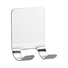 2 Pack Stainless Steel Adhesive Razor Holder Shaver Hanger for Shower Bathroom