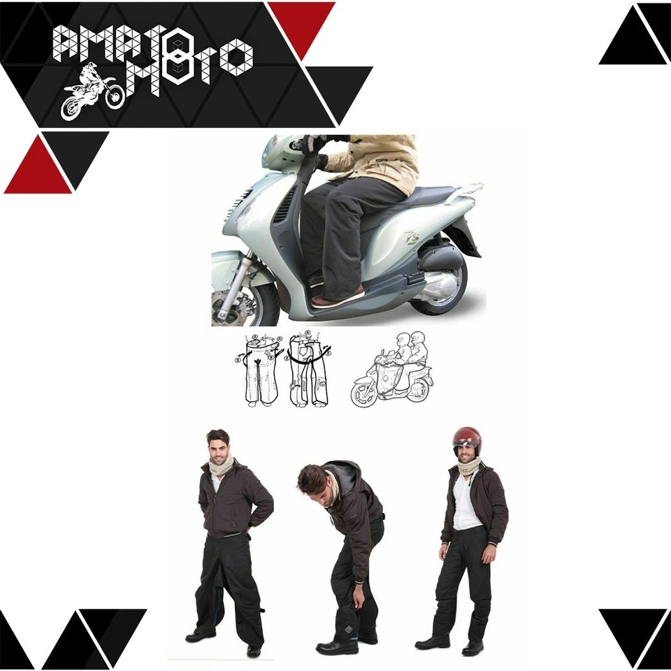 R093 TAKEWAY TUCANO URBANO COPRIGAMBE IMPERMEABILE NERO