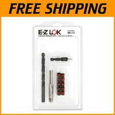 M6-1.0 Thread Repair Kit for Metal - Carbon Steel Inserts & Installation Tools