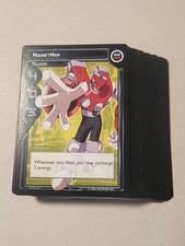 Megaman Nt Warrior Tcg Cards - Complete Grave Common Uncommon Sets - 61 Cards