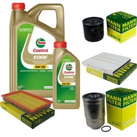 Mann Inspektionspaket 6L Castrol Titanium 5W-30 FüR Nissan X-Trail 2.2 Dci 4X4