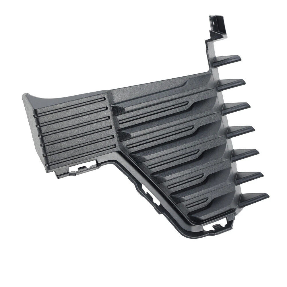 Strecos Front Upper Bumper Cover For 2022-2025 Chevy Silverado 1500 - Primed Black W/ End Caps & Air Duct