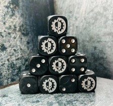 Imperial Mechanics, Custom Made Dice.