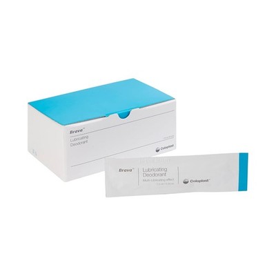 20 - Coloplast Brava Lubricating Deodorant Packets 7.5ml/0.25 oz 12060