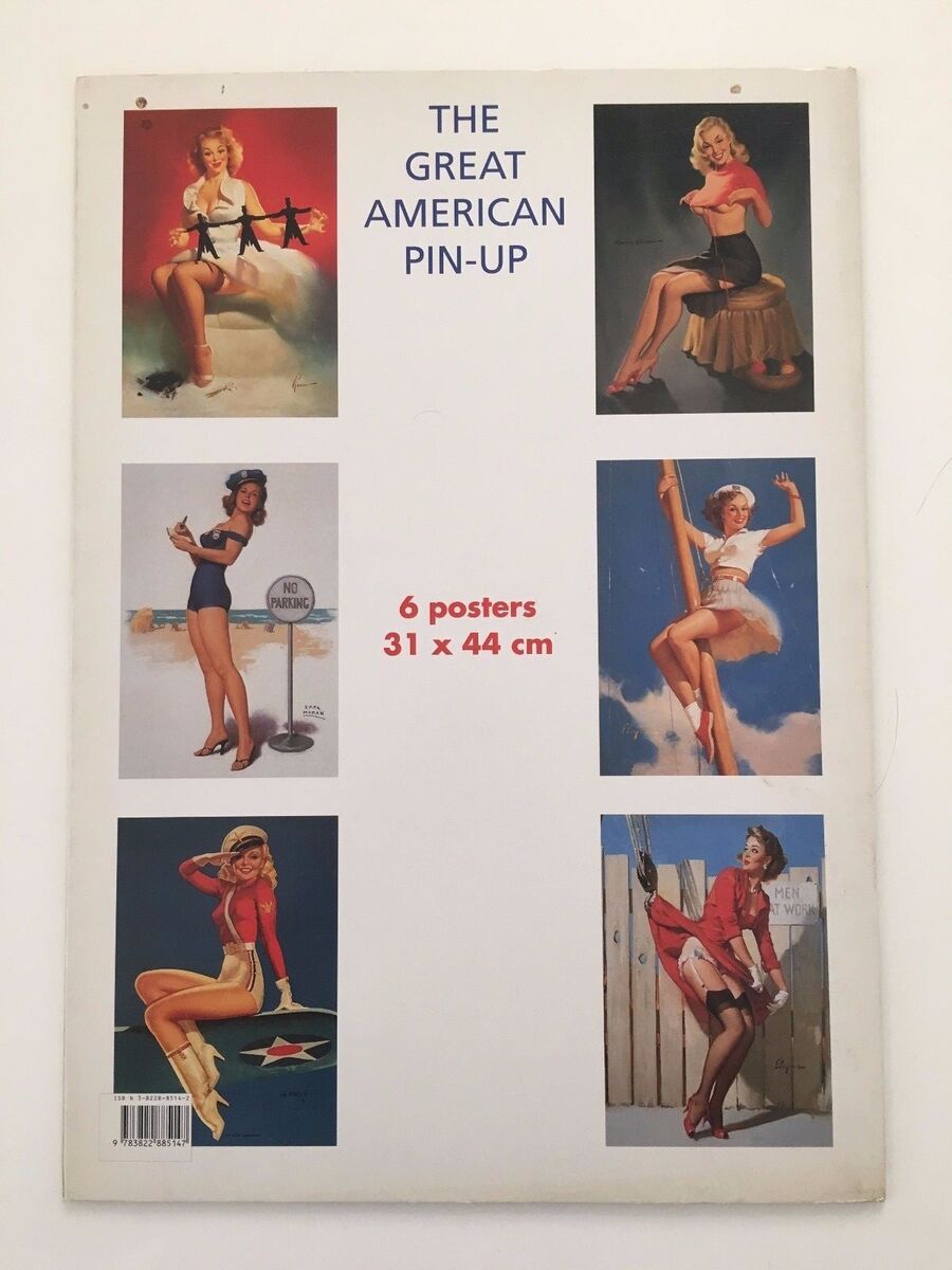 THE GREAT AMERICAN PIN-UP, LADIES, RARE 1996 AUTHENTIC 6 THE GREAT AMERICAN PIN-UP, LADIES, RARE 1996 AUTHENTIC 6