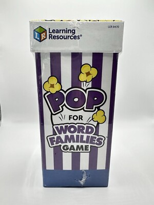 LEARNING RESOURCES Pop For Word Families 8470
