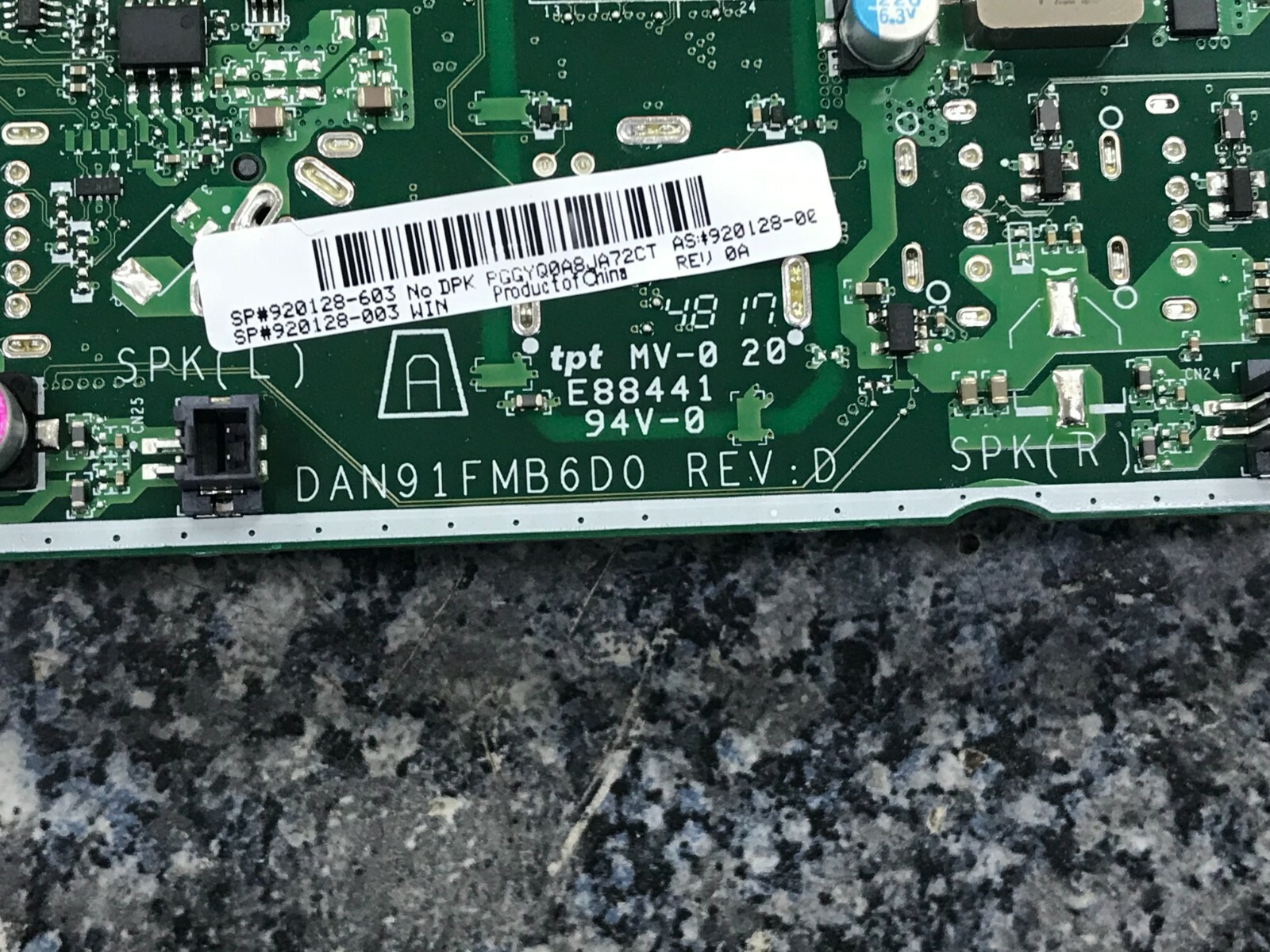 HP AllinOne PC TPCQ03224 (HP AllinOne PC 24) MOTHERBOARD eBay