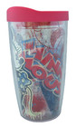  Disney Minnie Mouse 16 oz Tervis Cup with Pink Lid Tumbler Plastic Insulated — photo 2