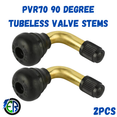 PVR70 90 Grad Tubeless Reifen Ventilschaft 2 x Elektroroller Fahrrad UK 2 Stück