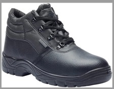 Site Safety Boots Mens Work Steel Toe Caps Black Size UK 11 EUR 44
