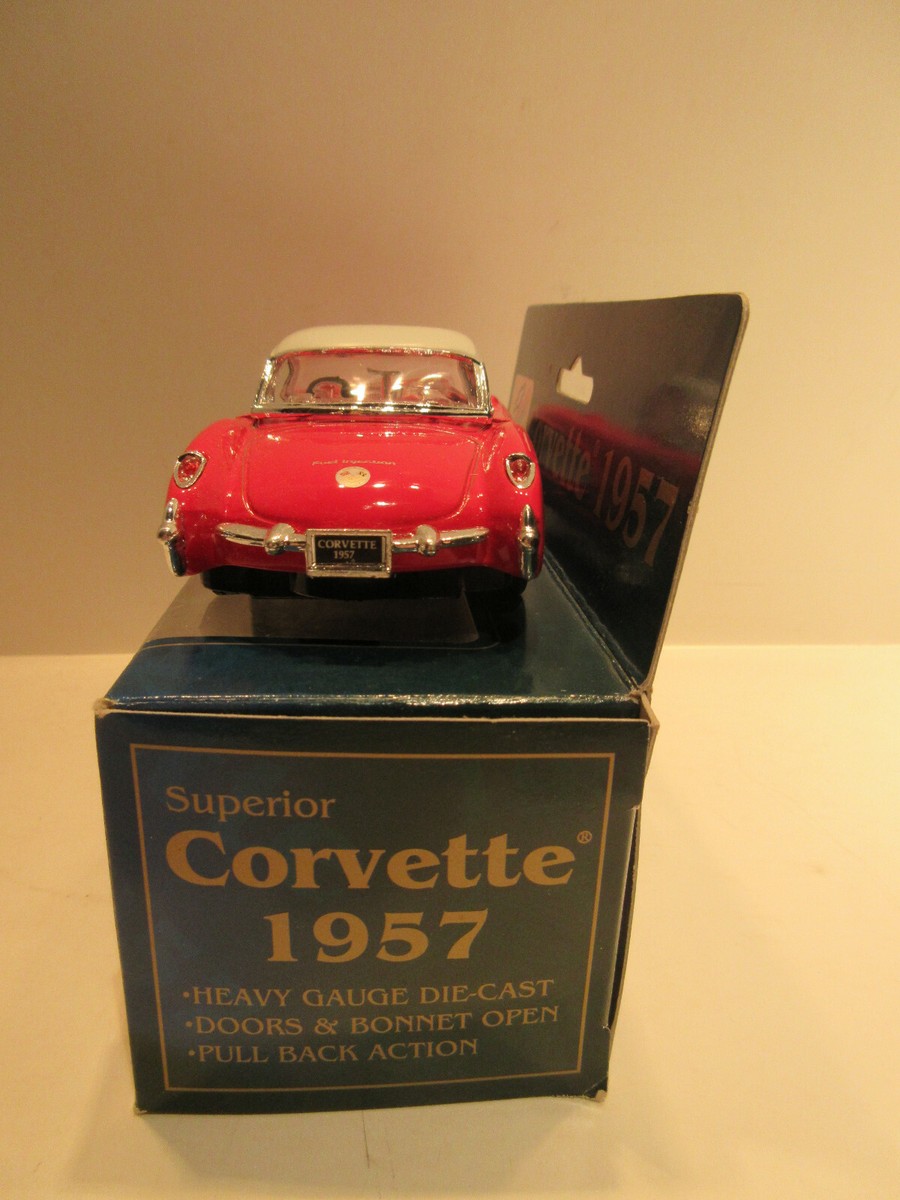 洋書 CORVETTE Superior 1/32 Scale SS5709 - 1957 Chevrolet Corvette - Black