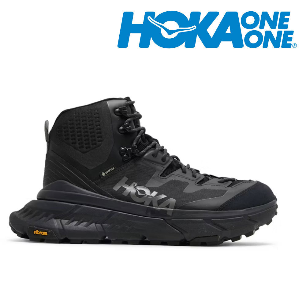 Nuevo HOKA ONE ONE Hombres TENNINE HIKE GTX 1113510-BDGGR NEGRO EE. UU. M 7,5-9,5 TAKSE