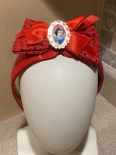 Disney Snow White Girls Red Jeweled Head Band - Pre-owned