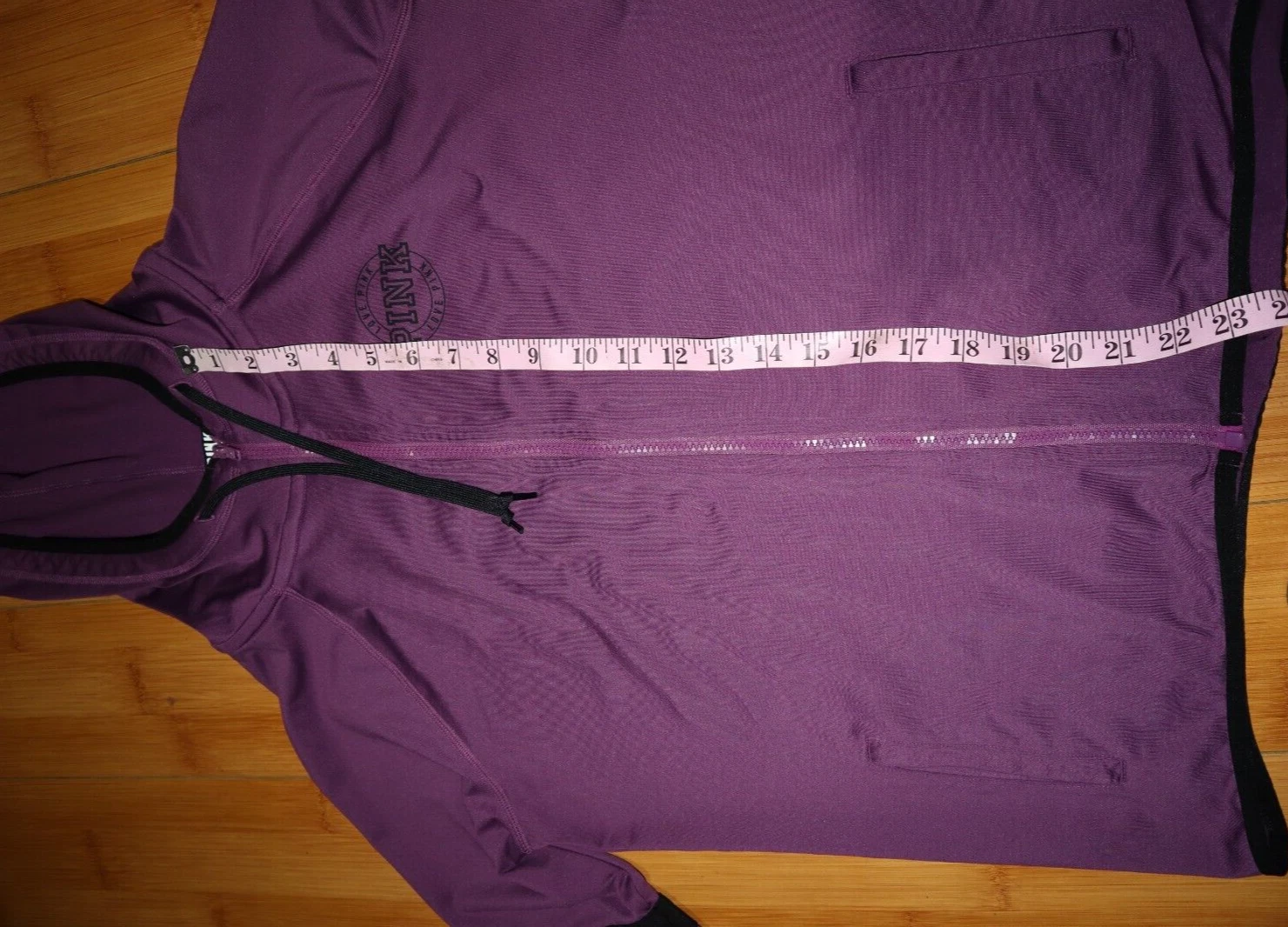 UNDERCOVER Giacca con cappuccio e zip intera Pink by Victoria Secret taglia S P